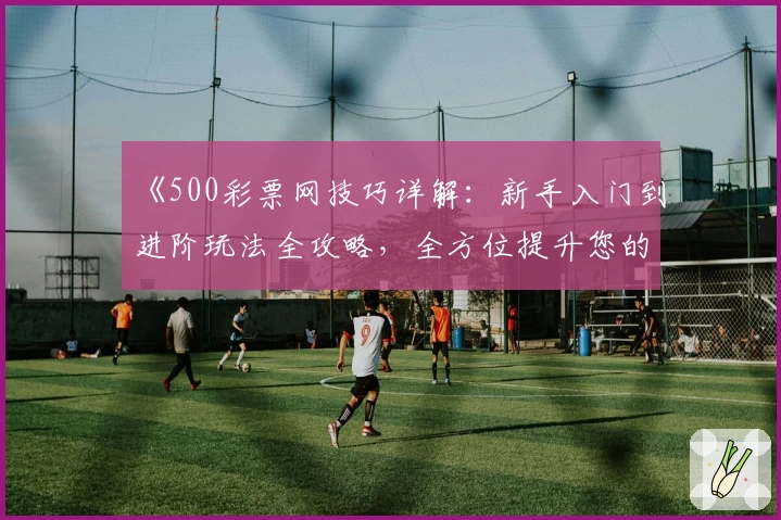 《500彩票网技巧详解：新手入门到进阶玩法全攻略，全方位提升您的操作体验》